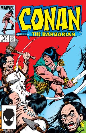 Conan The Barbarian #172 cover
