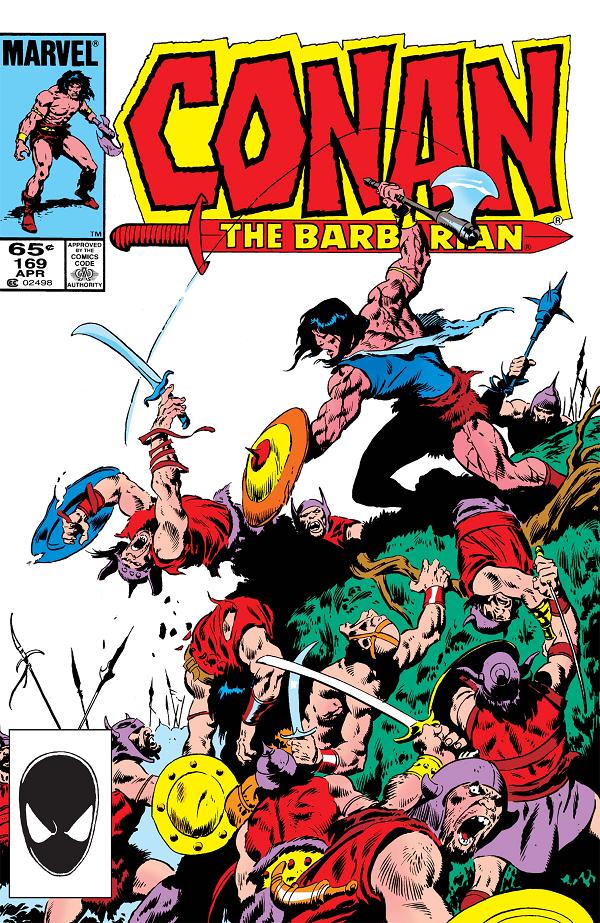 Conan The Barbarian #169  cover