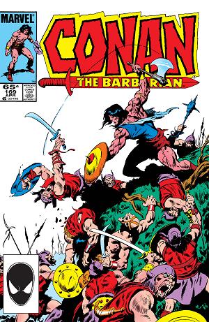 Conan The Barbarian #169 cover