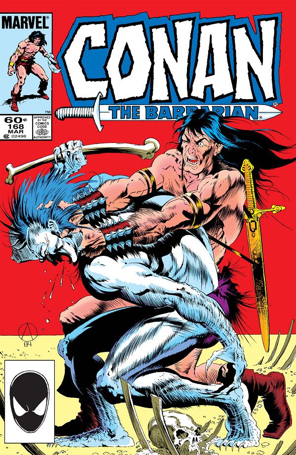 Conan The Barbarian #168  cover