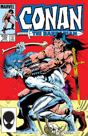 Conan The Barbarian #168 cover