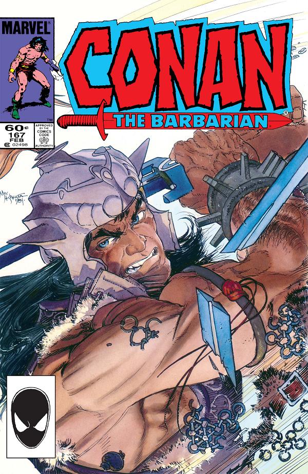 Conan The Barbarian #167  cover