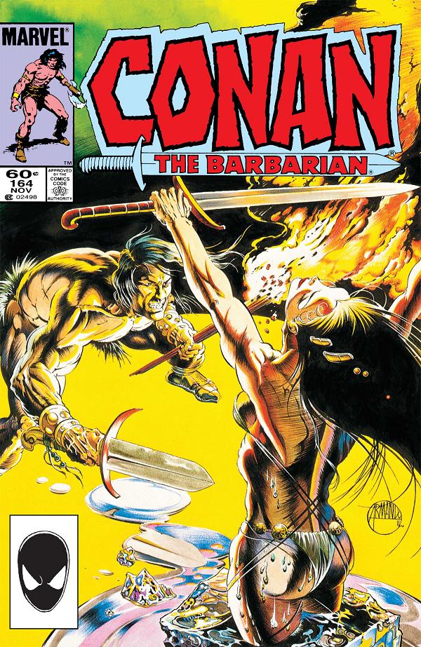 Conan The Barbarian #164  cover