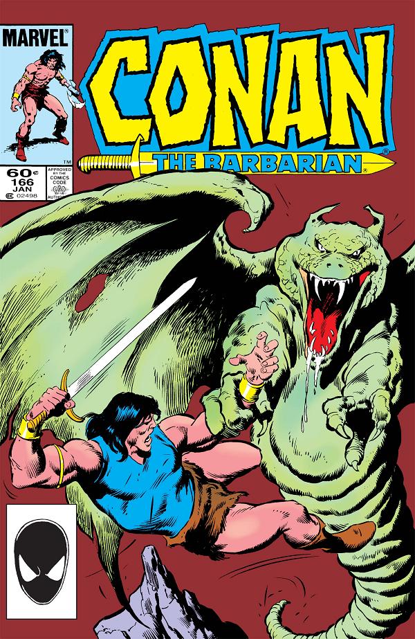 Conan The Barbarian #166  cover