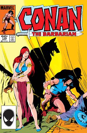 Conan The Barbarian #158 cover