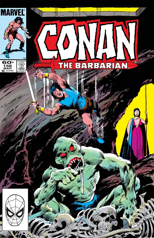 Conan The Barbarian #156  cover
