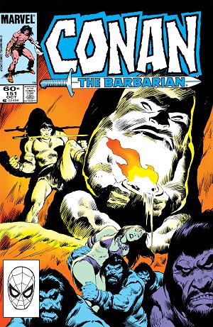 Conan The Barbarian #151 cover