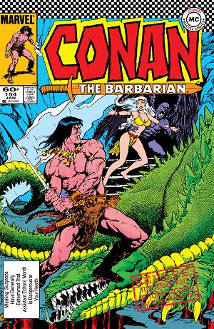 Conan The Barbarian #154 cover
