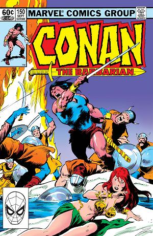 Conan The Barbarian #150  cover