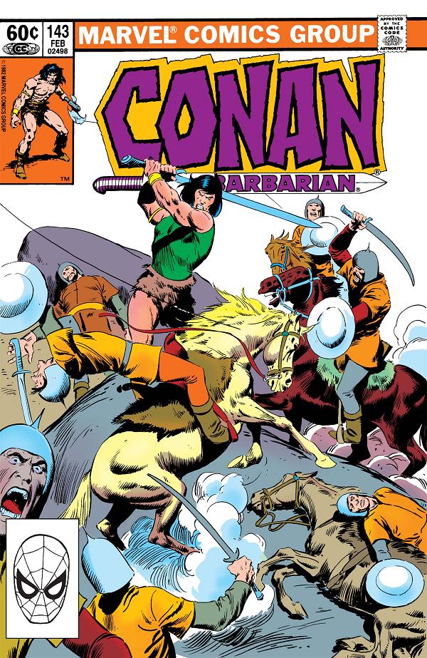 Conan The Barbarian #143  cover