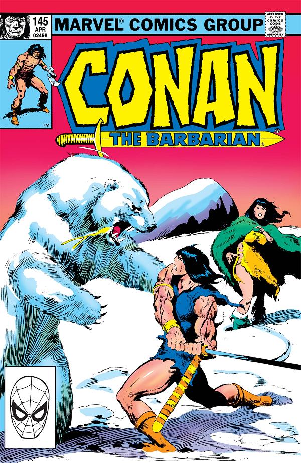 Conan The Barbarian #145  cover