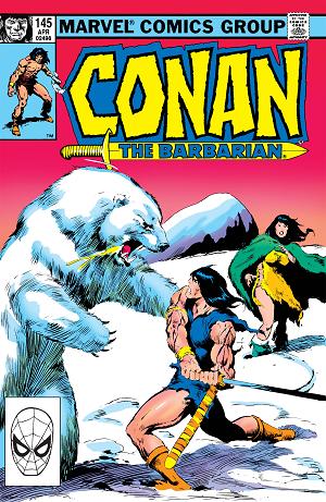 Conan The Barbarian #145  cover
