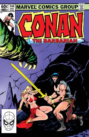 Conan The Barbarian #144 cover