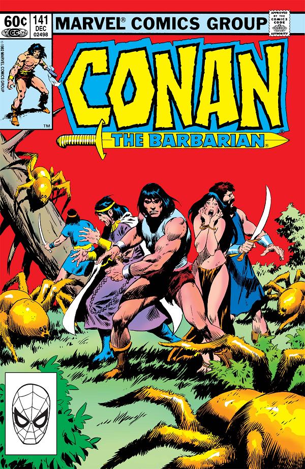 Conan The Barbarian #141  cover