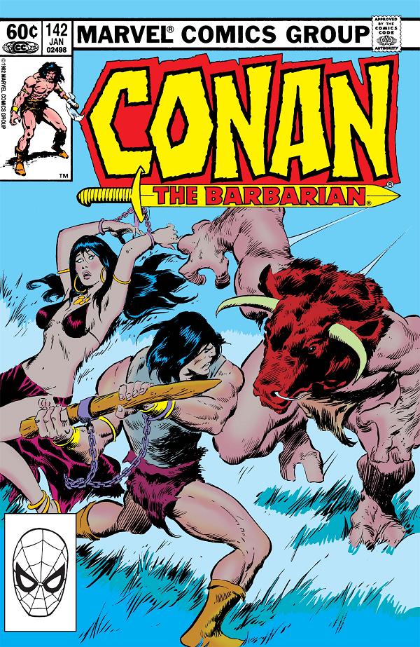 Conan The Barbarian #142  cover