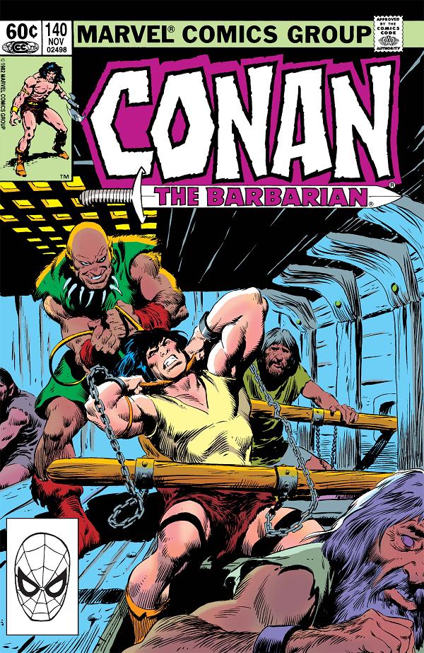 Conan The Barbarian #140  cover