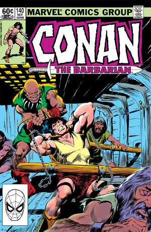 Conan The Barbarian #140 cover