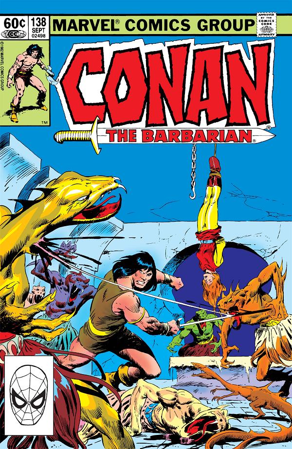 Conan The Barbarian #138  cover
