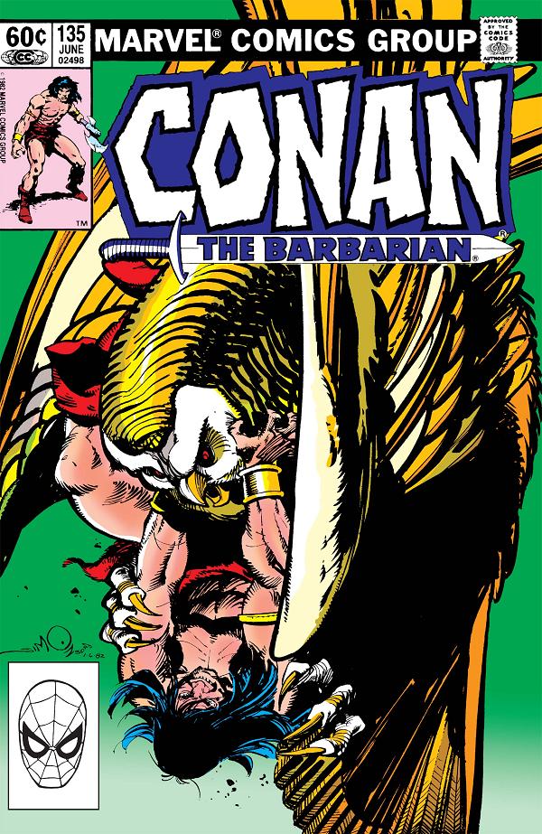 Conan The Barbarian #135  cover