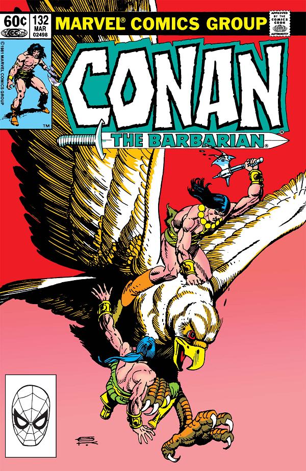 Conan The Barbarian #132  cover