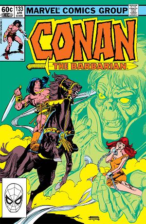 Conan The Barbarian #133 cover