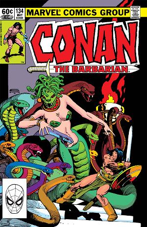 Conan The Barbarian #134 cover