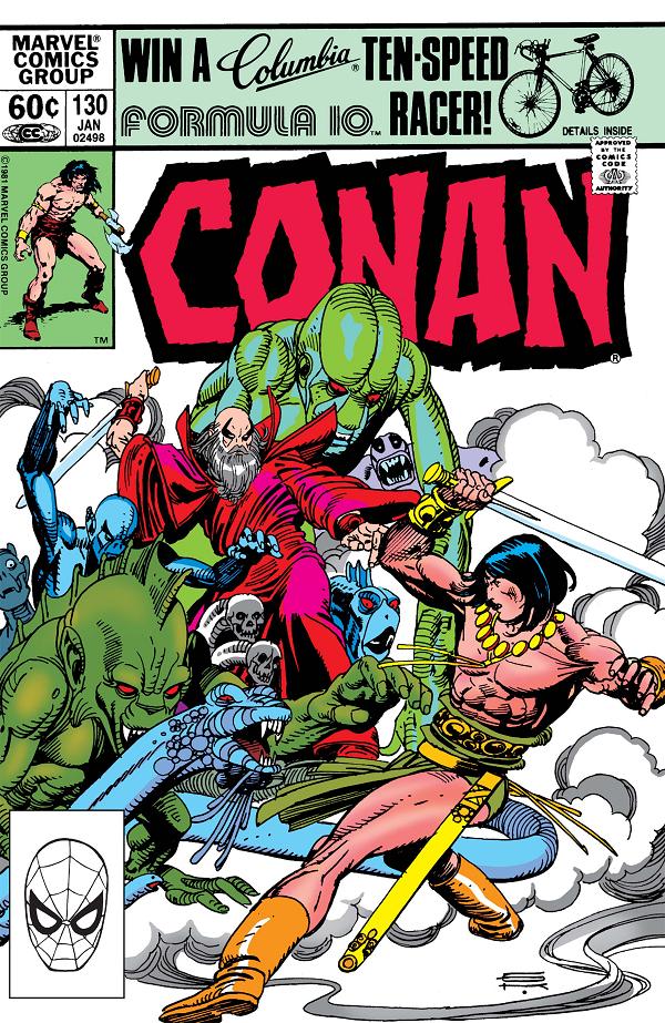 Conan The Barbarian #130  cover