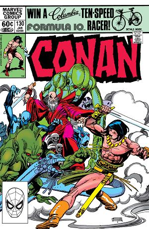Conan The Barbarian #130 cover