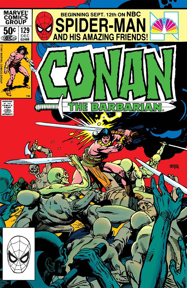 Conan The Barbarian #129  cover
