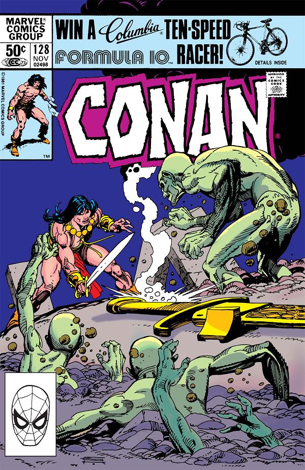 Conan The Barbarian #128  cover
