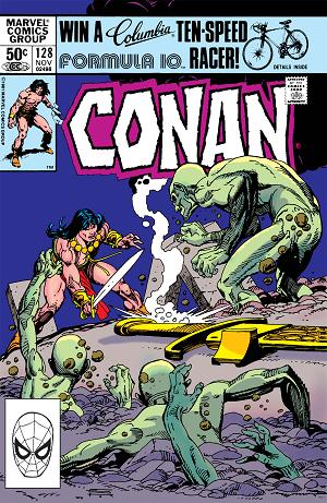 Conan The Barbarian #128 cover