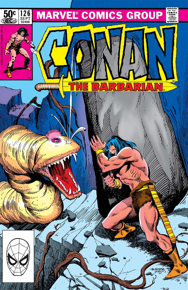 Conan The Barbarian #126  cover