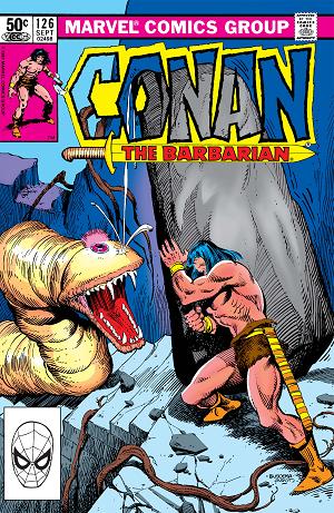 Conan The Barbarian #126 cover