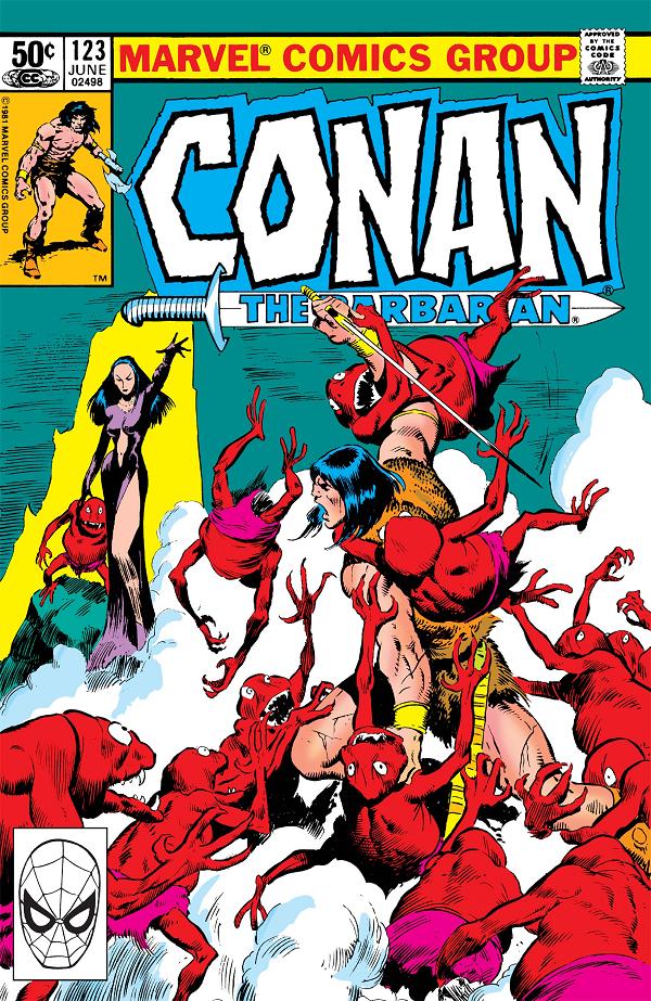 Conan The Barbarian #123  cover