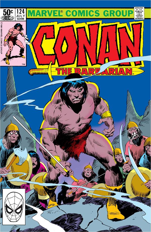 Conan The Barbarian #124  cover