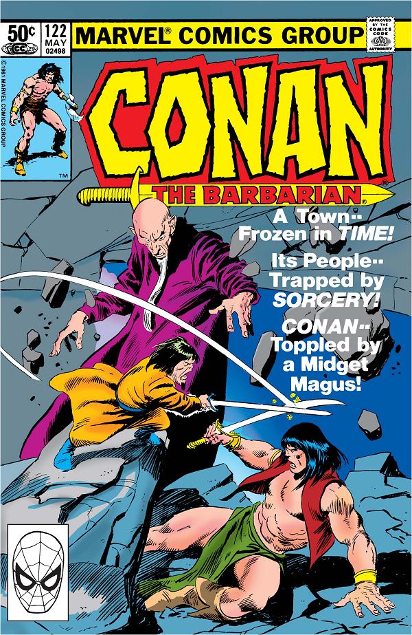 Conan The Barbarian #122  cover
