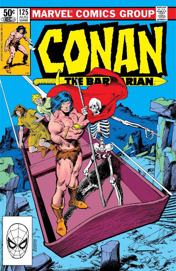 Conan The Barbarian #125  cover