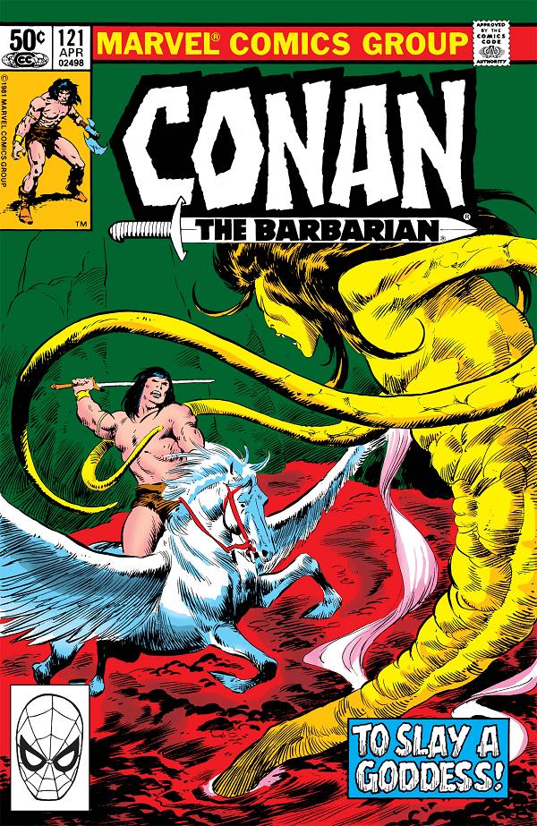 Conan The Barbarian #121  cover