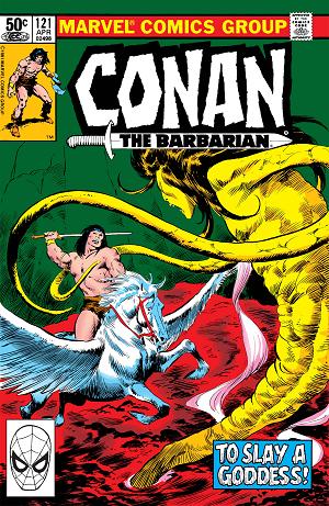 Conan The Barbarian #121 cover