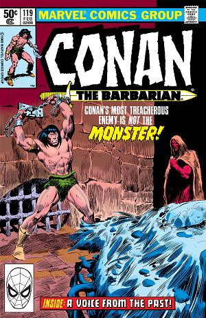 Conan The Barbarian #119 cover