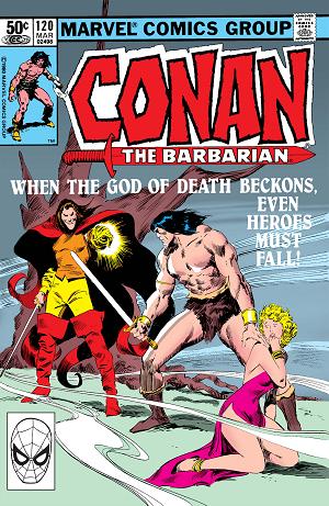 Conan The Barbarian #120 cover