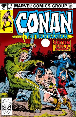 Conan The Barbarian #113 cover