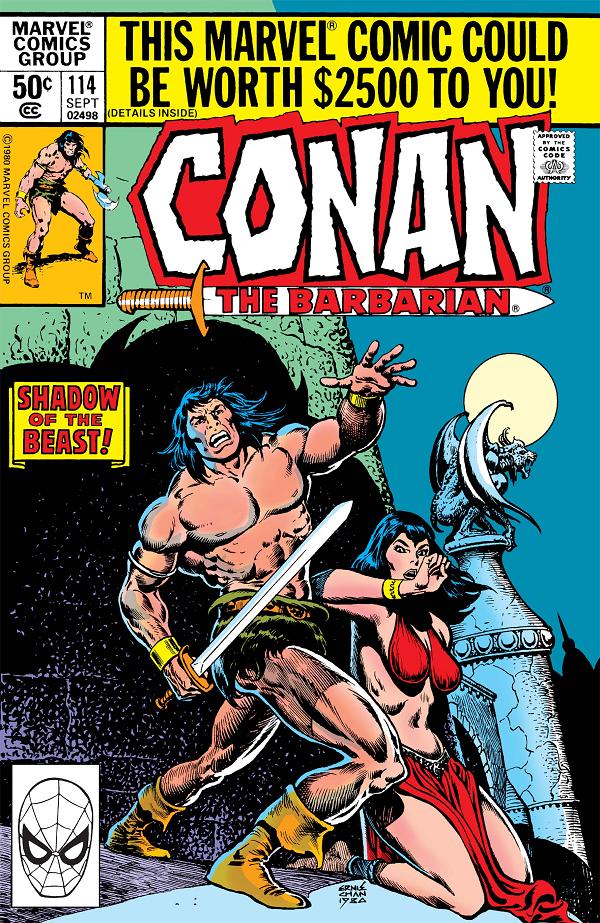 Conan The Barbarian #114  cover