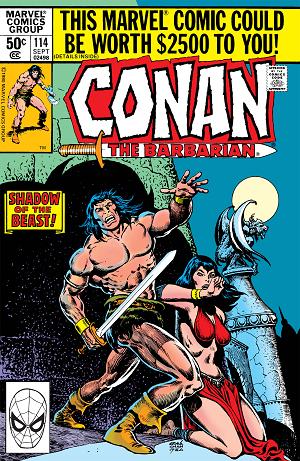 Conan The Barbarian #114 cover