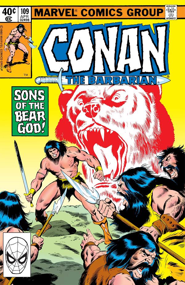 Conan The Barbarian #109  cover