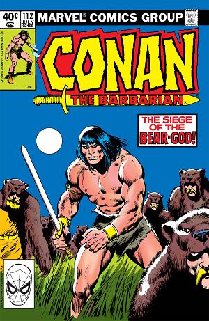 Conan The Barbarian #112 cover