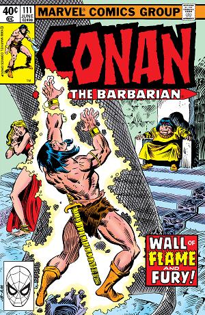 Conan The Barbarian #111 cover