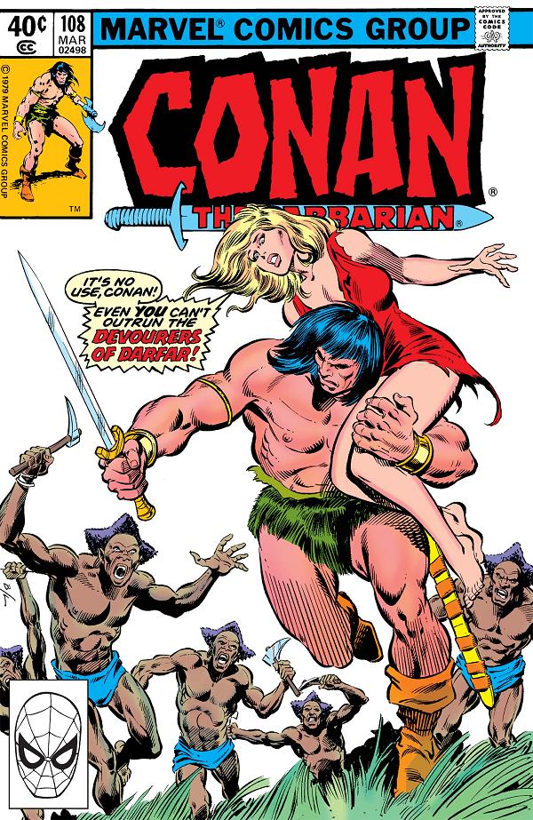 Conan The Barbarian #108  cover