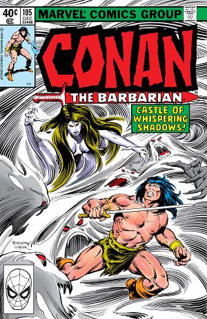 Conan The Barbarian #105 cover