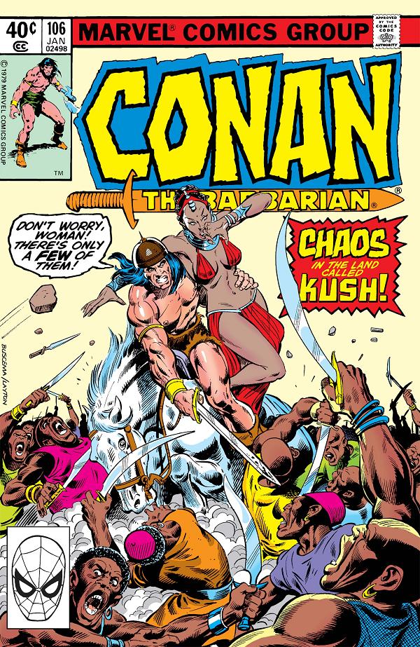 Conan The Barbarian #106  cover